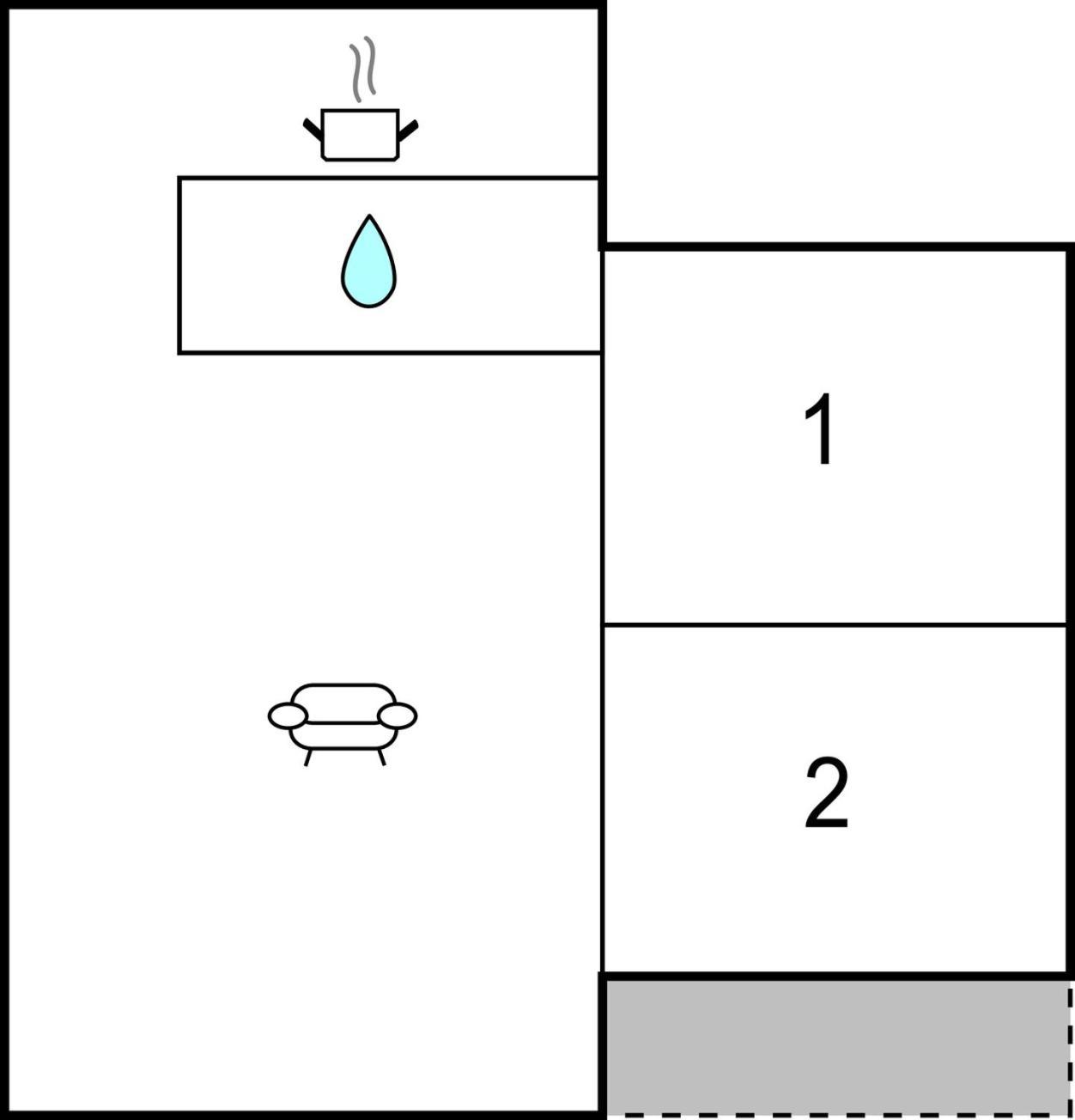 2 Bedroom In Apartment *
