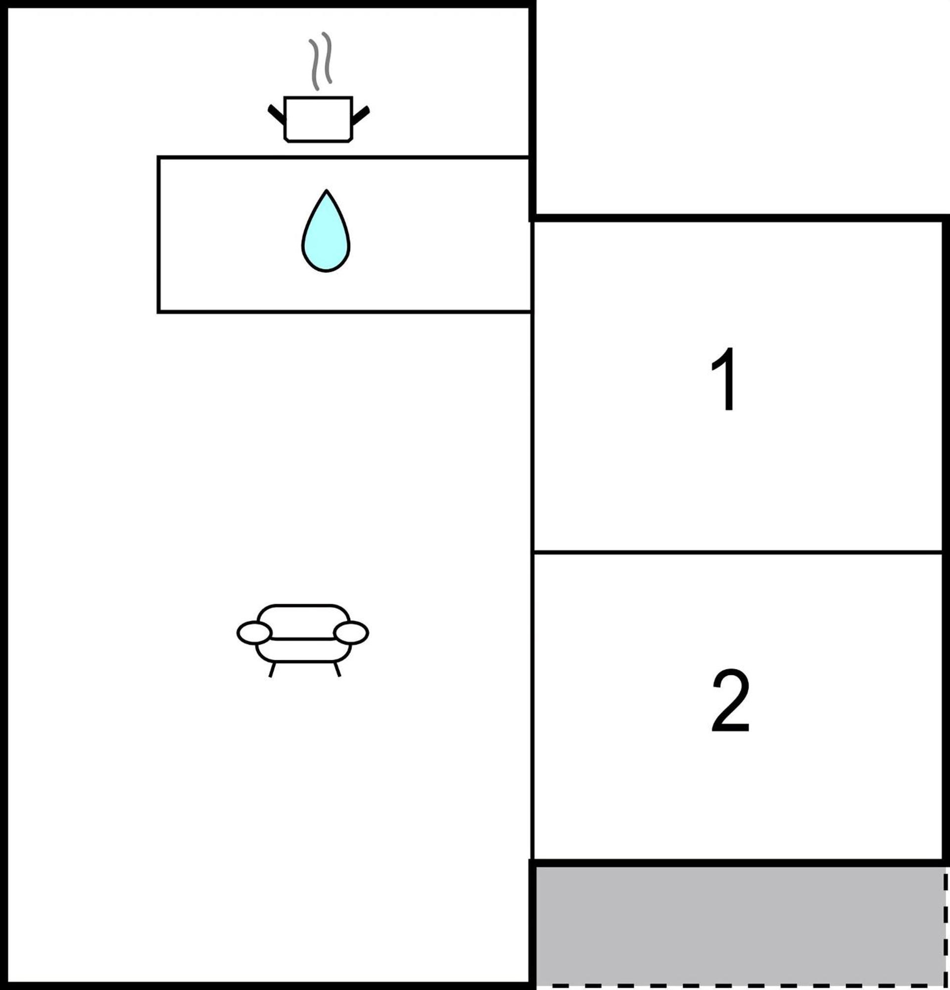 2 Bedroom In